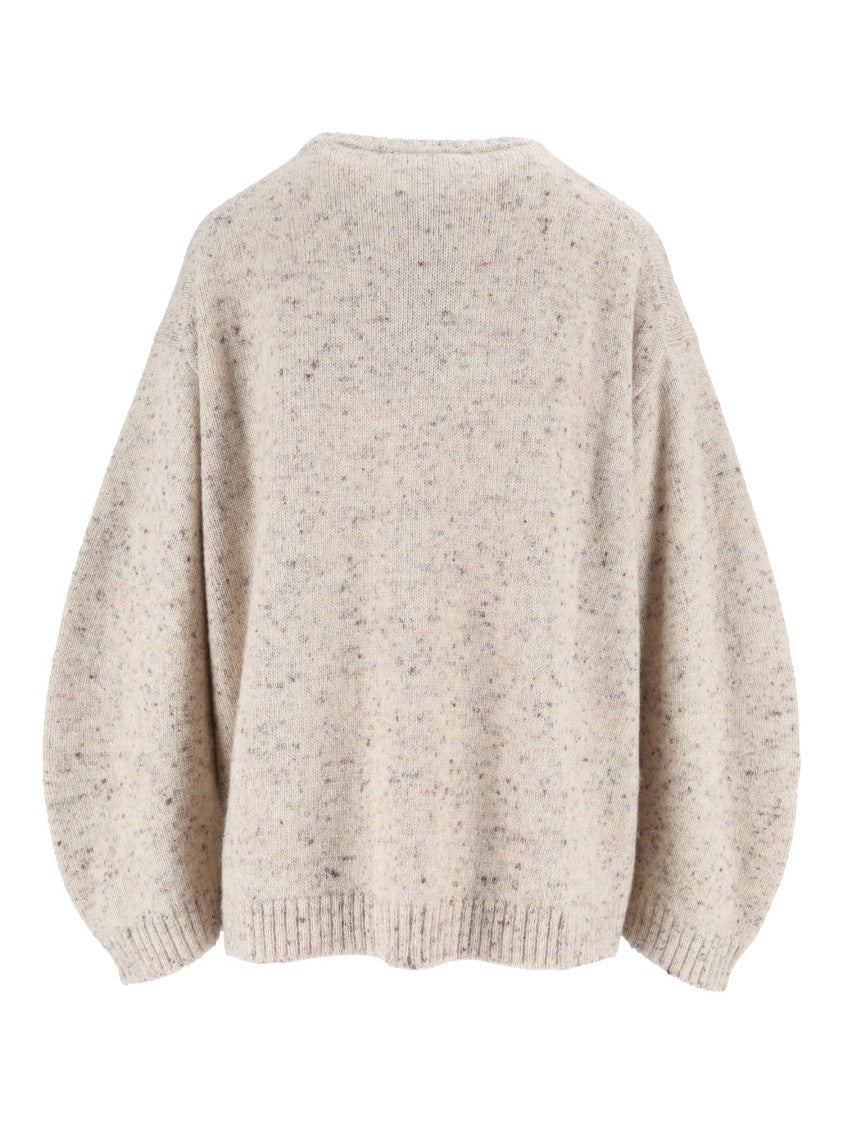 Fabiana Filippi Lurex Crewneck Knit Sweater