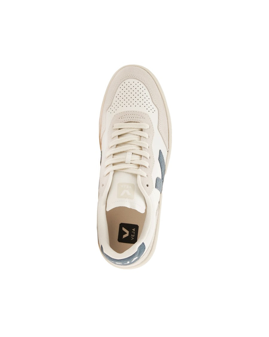 Veja Low-Top Sneakers With Organic Traced Leather And Suede Panels