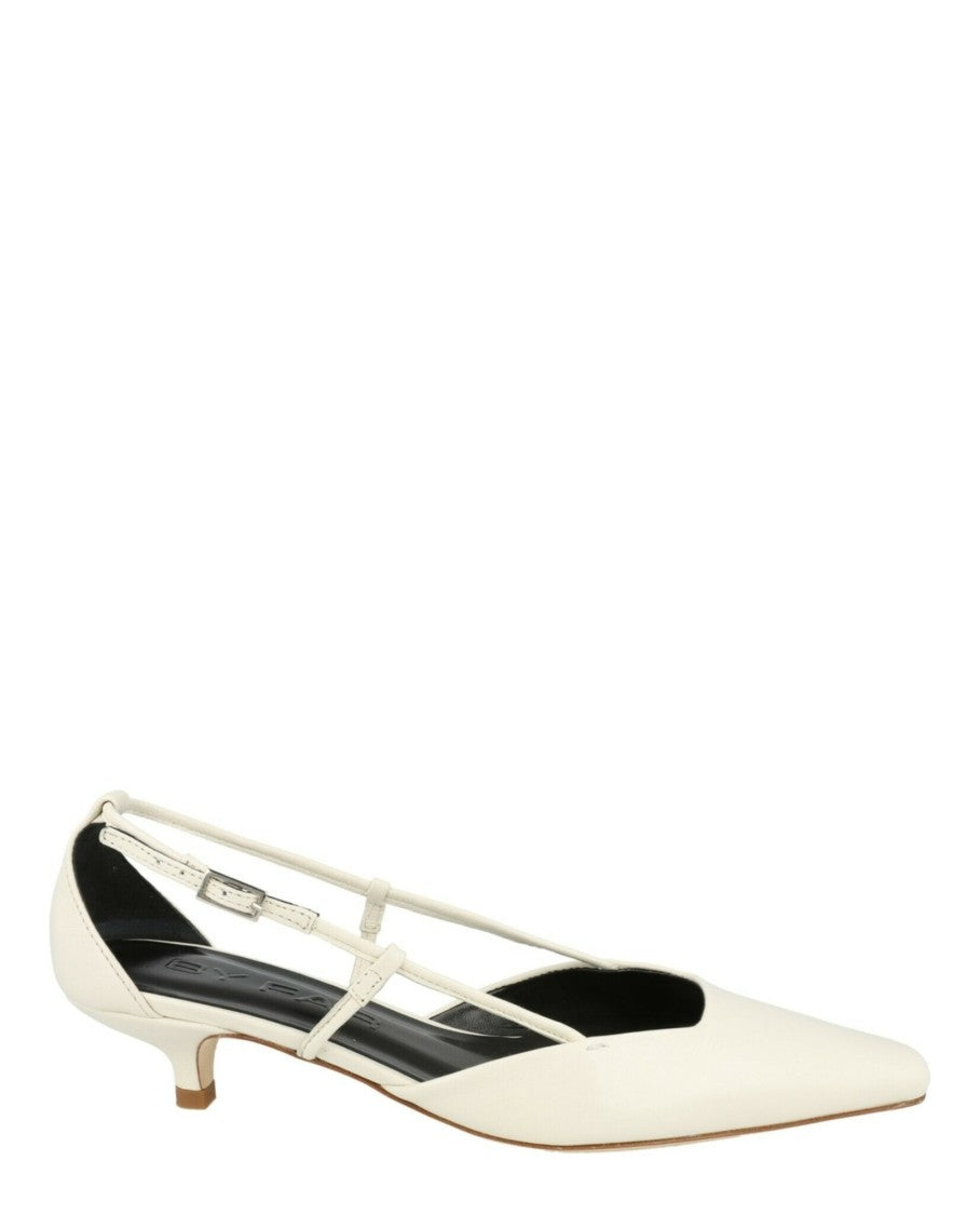 By Far Francine Leather Pumps