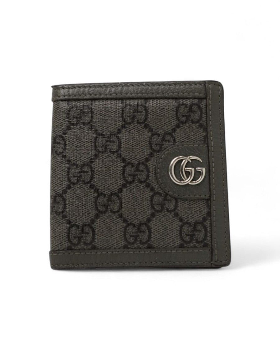 Gucci Men's Gg Wallet In Gray