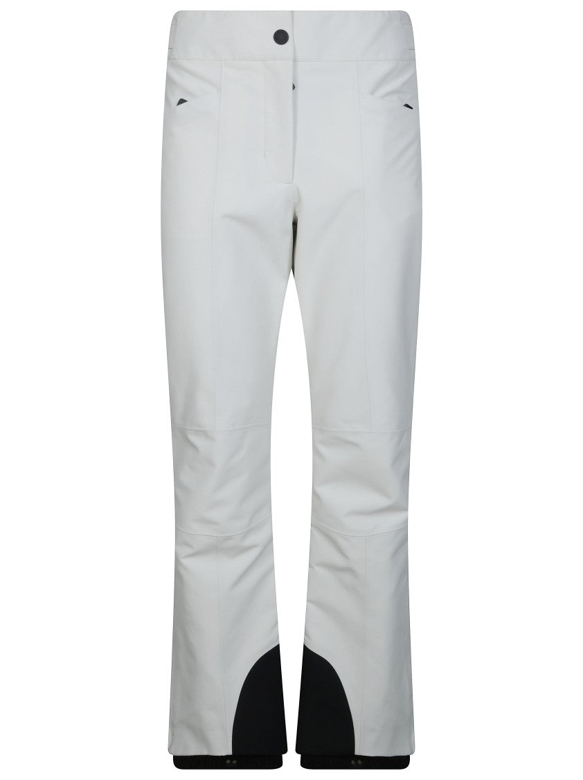 Moncler Grenoble Tailored Functional Reinforcements White Ski Pants