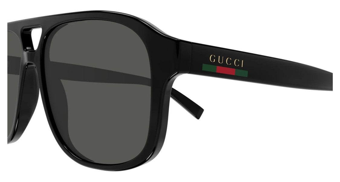 Gucci Sunglasses Gg1856s 001 Black Black Grey 57/15/145