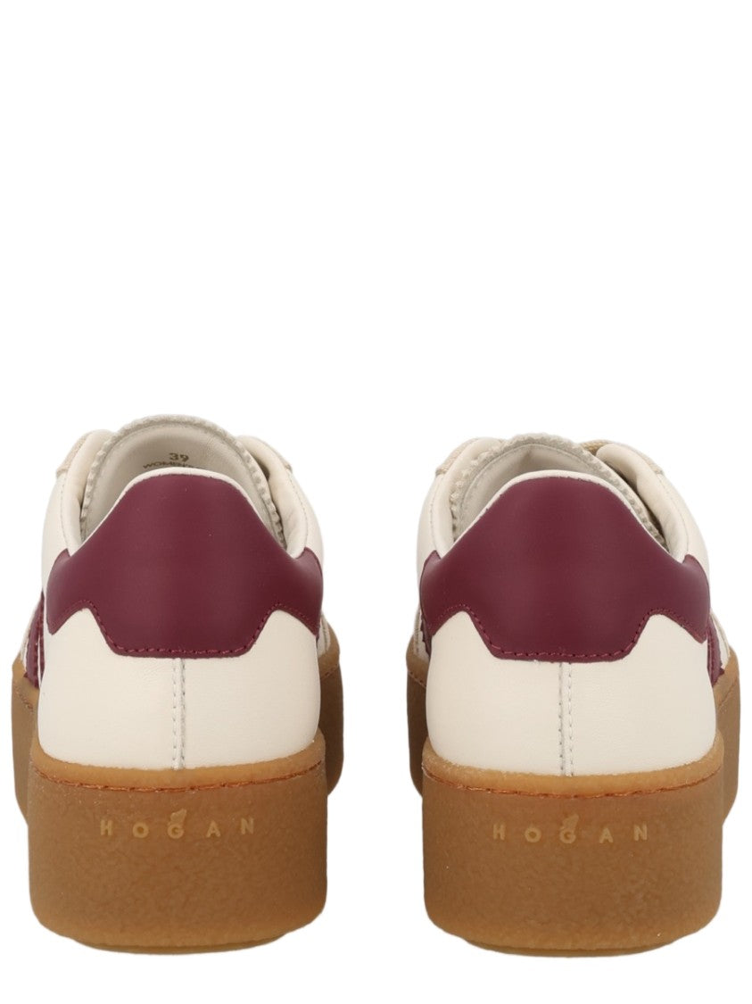 Hogan Multicolour Suede Leather Sneakers