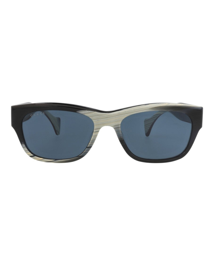 Gucci Square-Frame Recycled Acetate Sunglasses