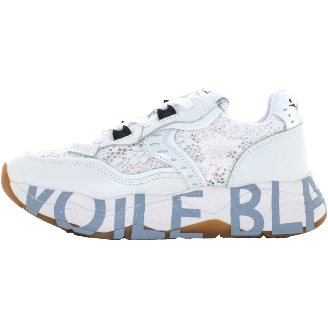 Voile Blanche Suede And Fabric Sneakers
