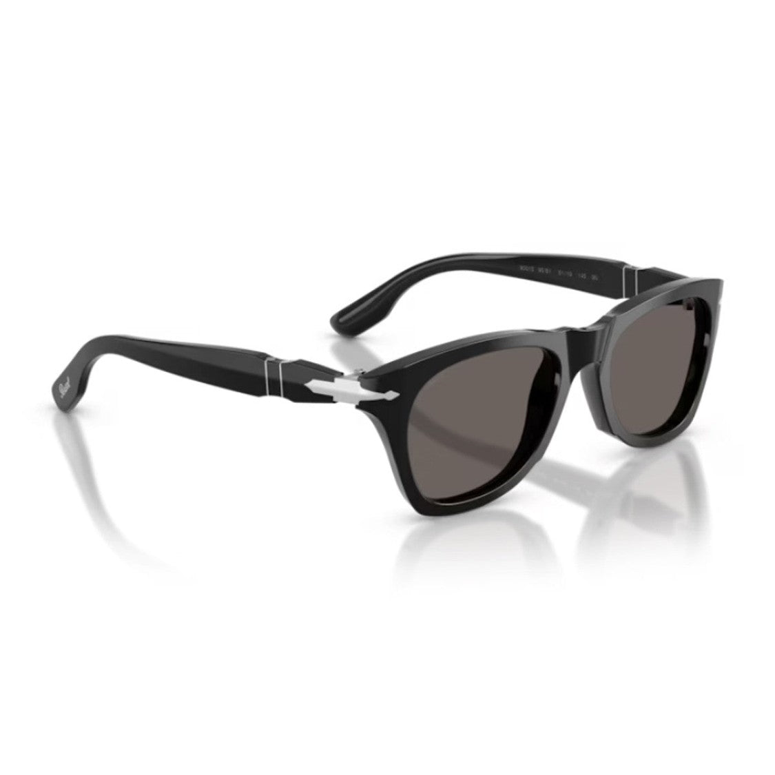 Persol Black Po8001s Acetate Phantos Sunglasses