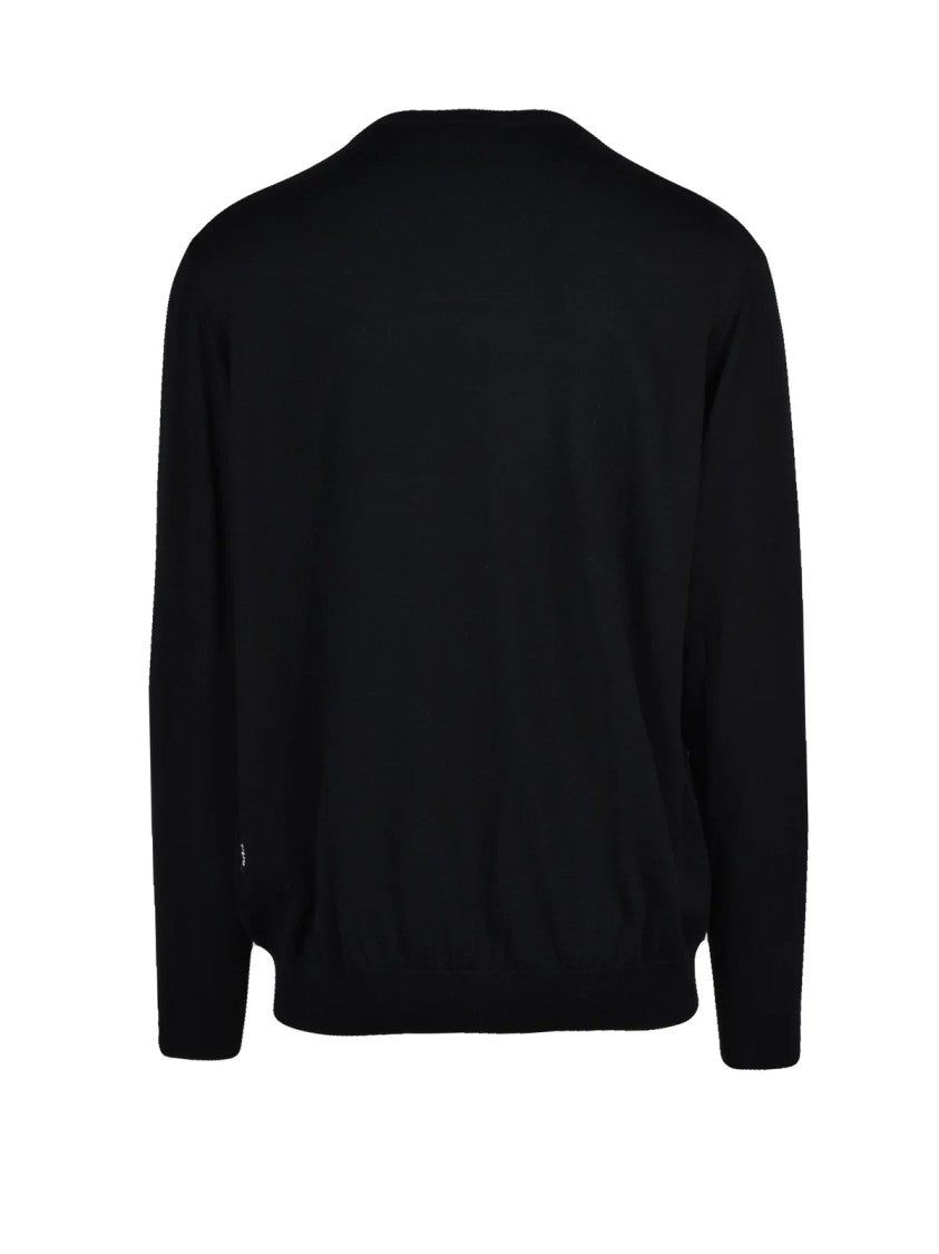 Add Classic Crewneck Sweater In Extrafine Merino Wool
