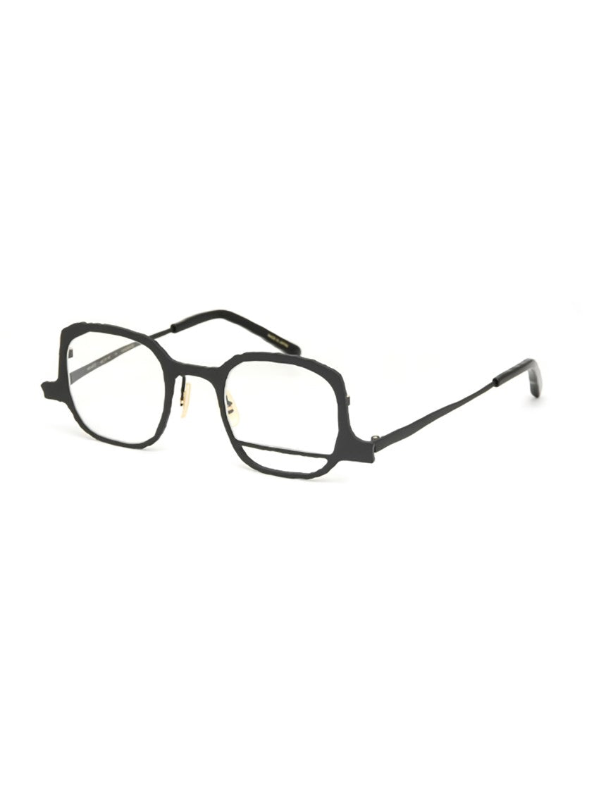 Masahiromaruyama Black Mm/0072 No.2 Geometric Gold Frames