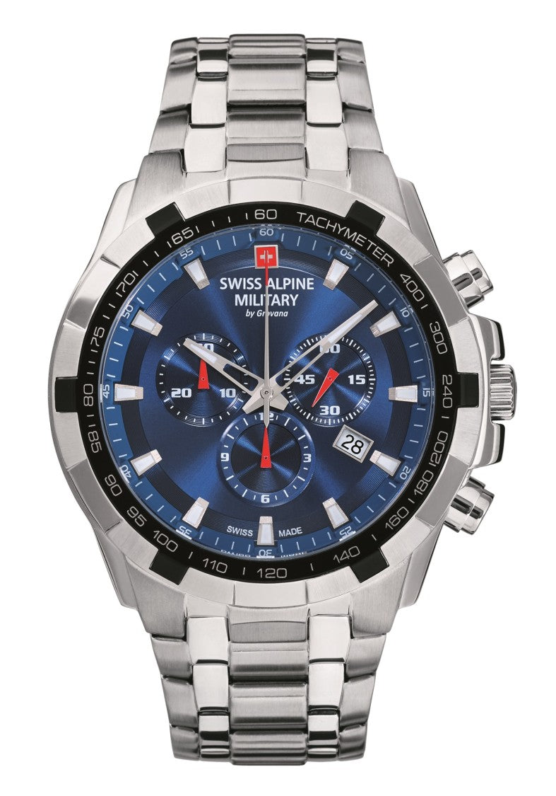 Swiss Alpine Military Swiss Alpine Military Star Fighter Chronograph With Tachymeter
