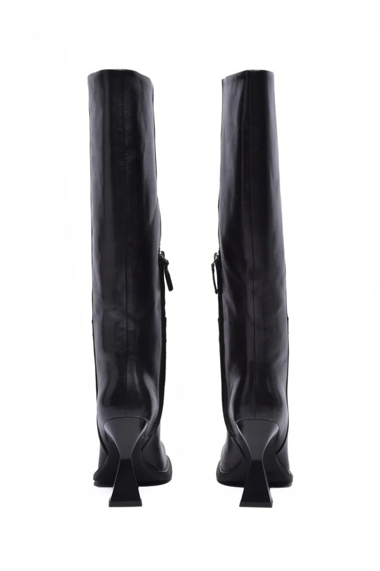 Patrizia Pepe Boots 10Cm Heel - Black