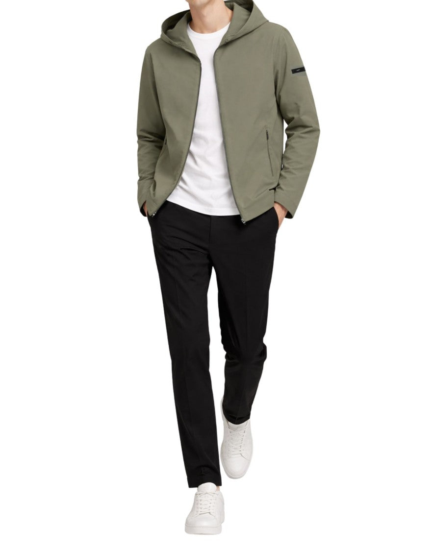 Unity Ruiz Hood Lightweight Green Men’S Cardigan