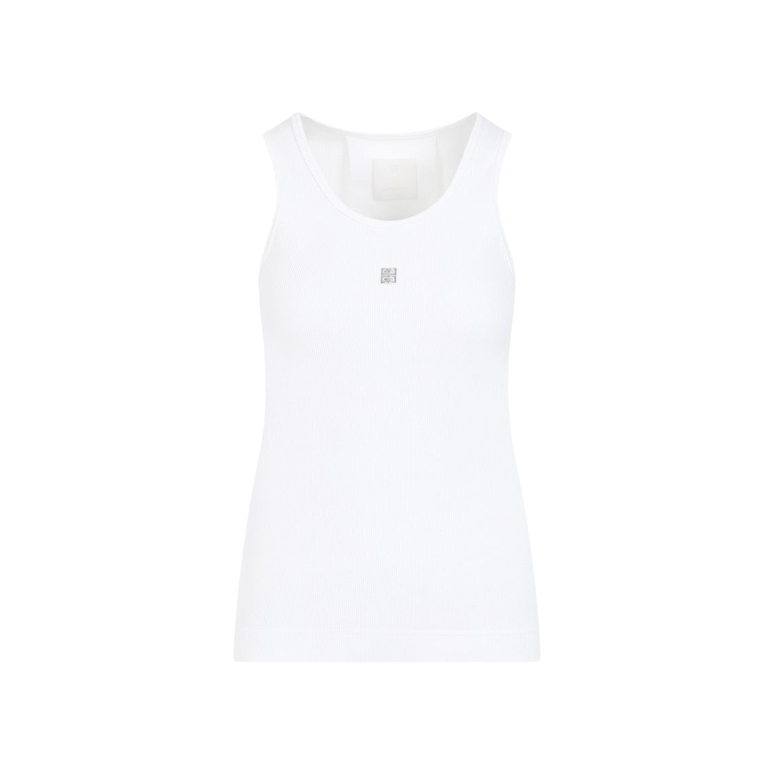 Givenchy White Cotton Tank Top