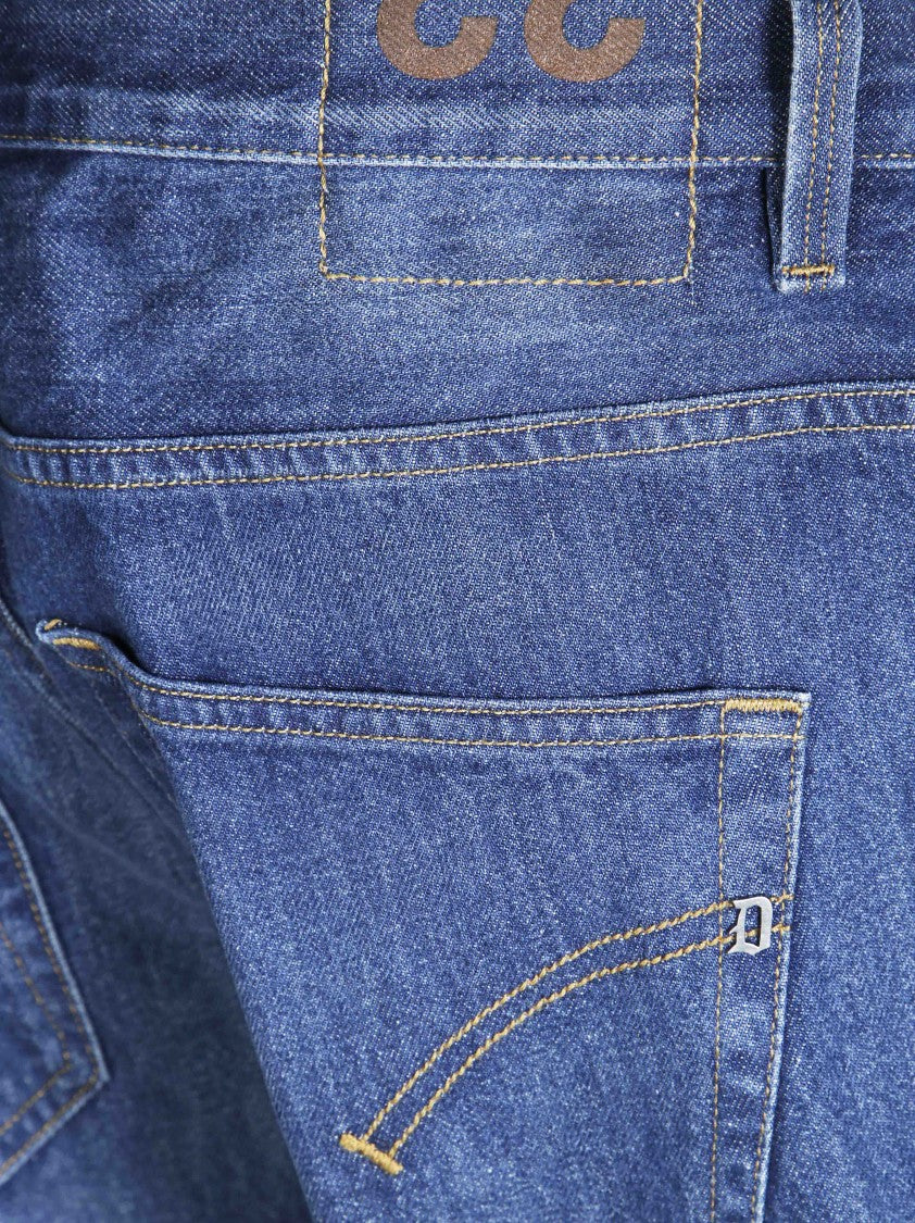 Dondup Brighton Medium Blue Five-Pocket Jeans