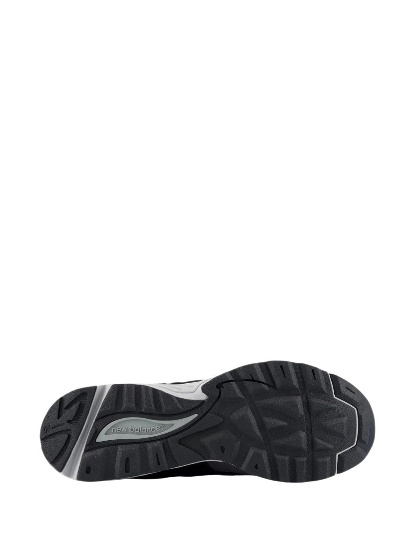New Balance Black 880R Leather Mesh-Blend Sneakers