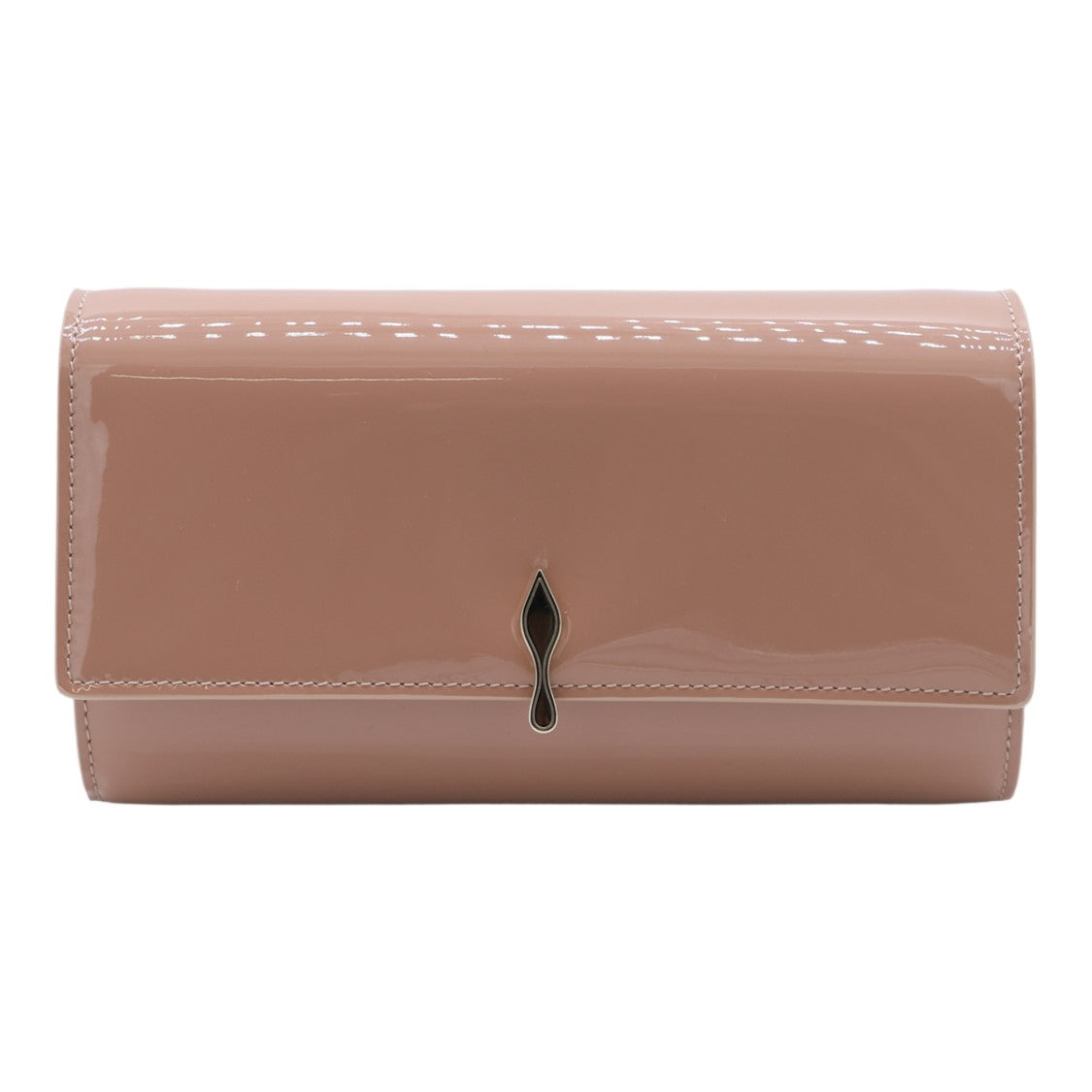Christian Louboutin Glossy Flap-Closure Wallet