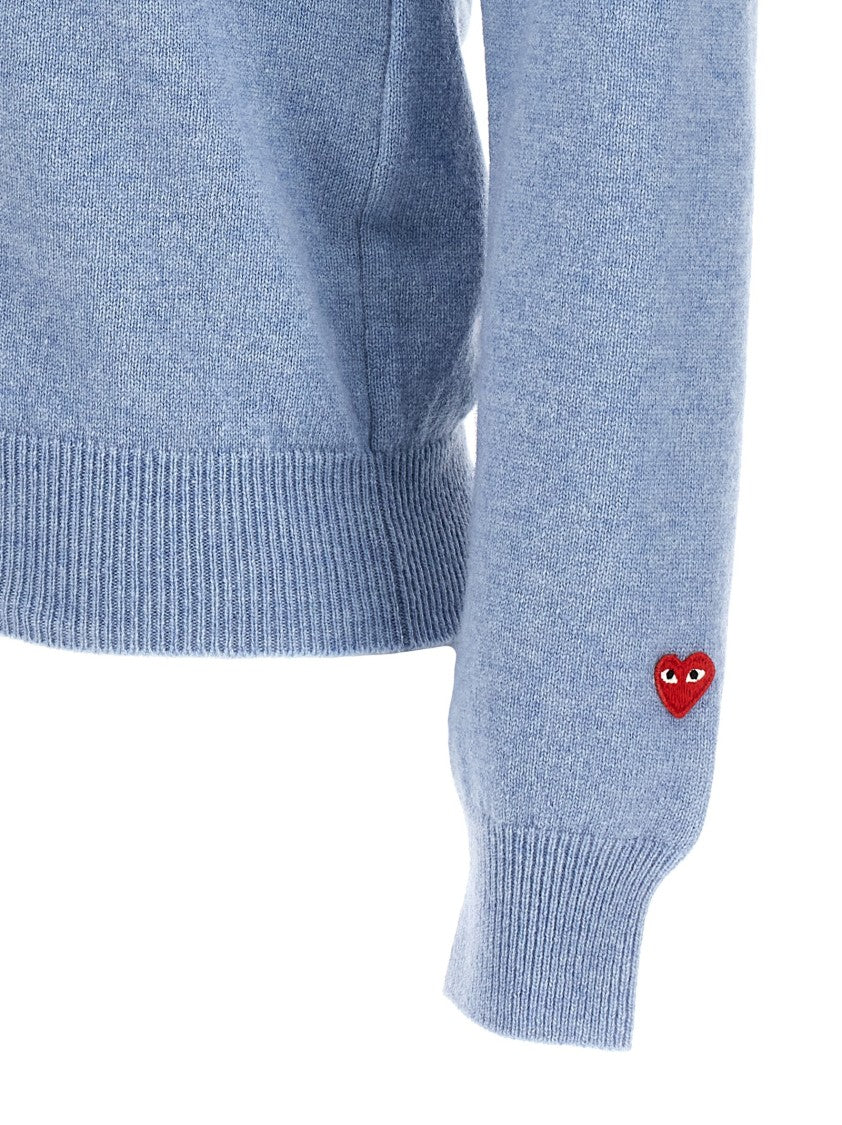 Comme Des Garçons 'Small Heart' Cardigan