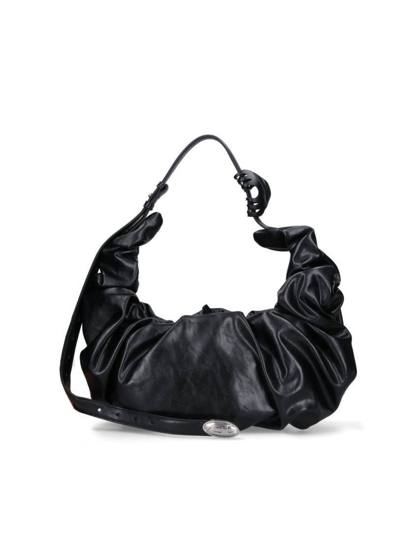 Diesel Grab-D Large Shoulder Bag – Black