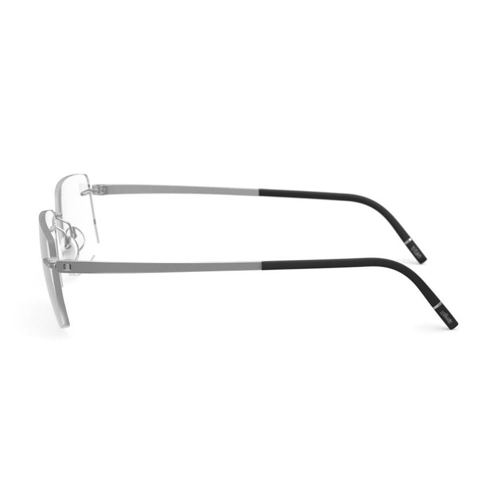 Silhouette 5529/Lc Rimless Silver Titanium Eyewear