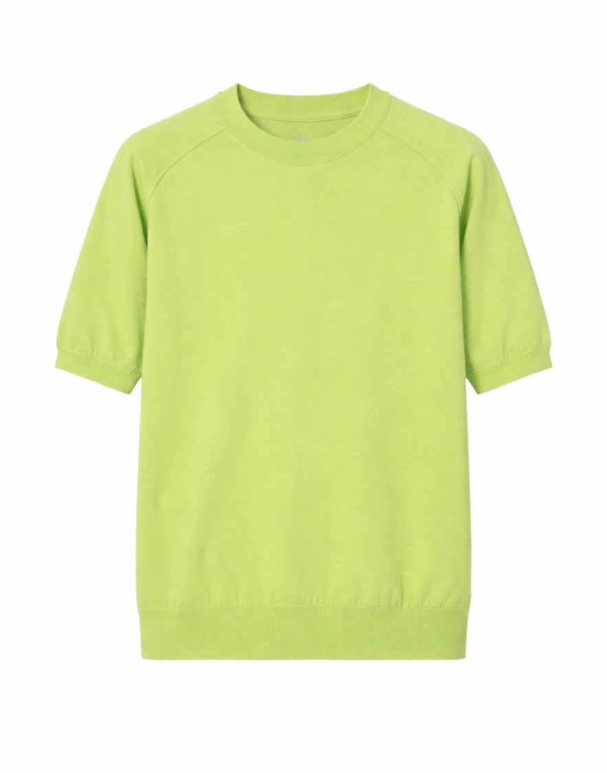 Atomofactory Classic Crew Neck Short Sleeve Cotton T-Shirt
