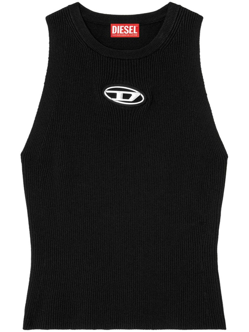 Diesel Fine Ribbed Sleeveless Top