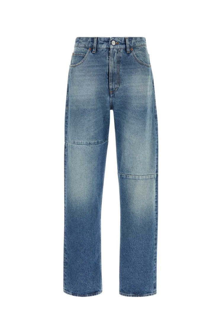 Mm6 By Maison Margiela Relaxed-Fit Straight Leg Denim Jeans