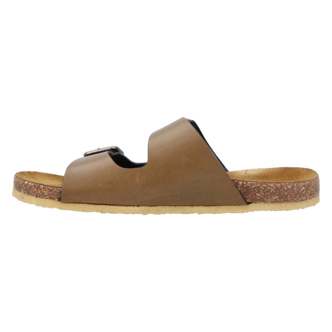 Saint Laurent Smooth Leather "Jimmy" Flat Sandals