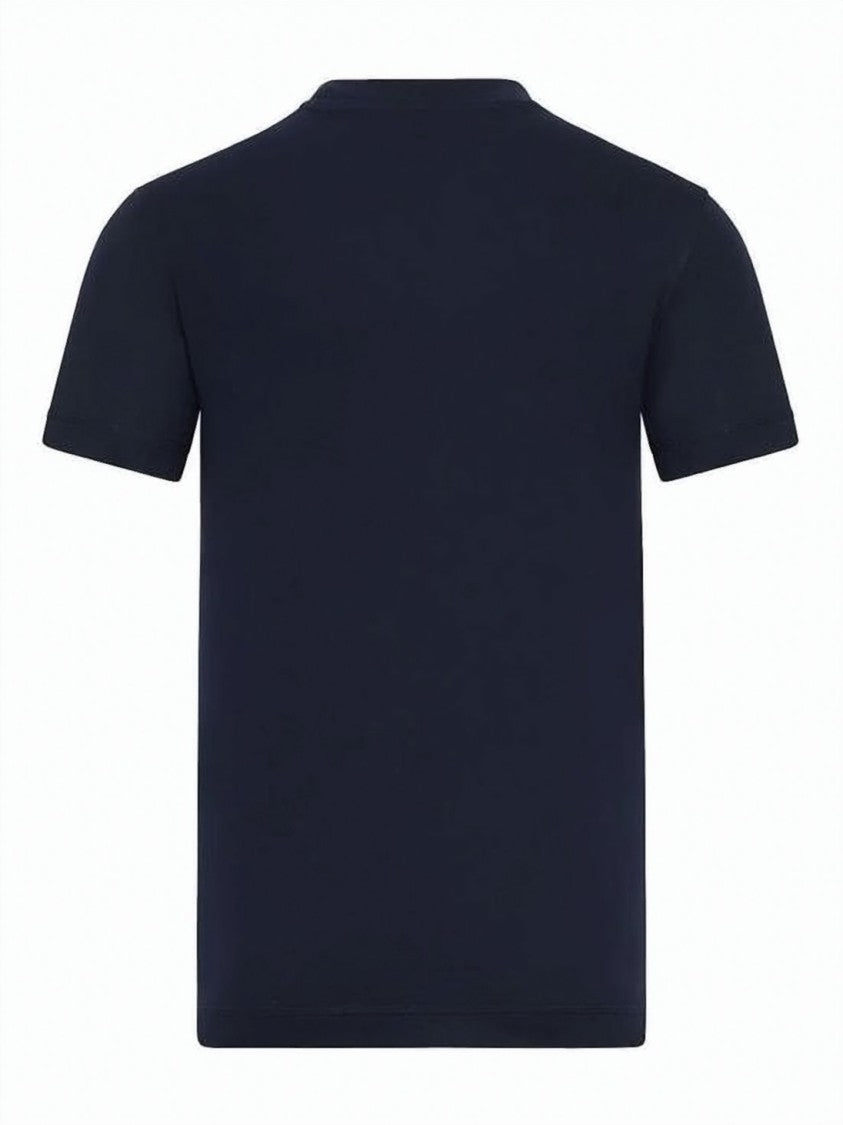 Burberry Short-Sleeve Cotton T-Shirt With Embroidered Logo