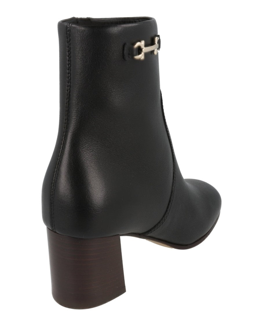 Ferragamo Otello Leather Booties