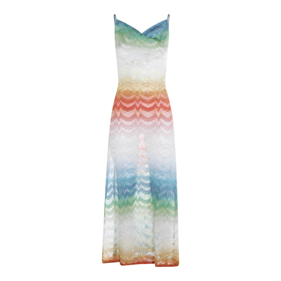 Missoni Chevron Pattern Maxi Dress
