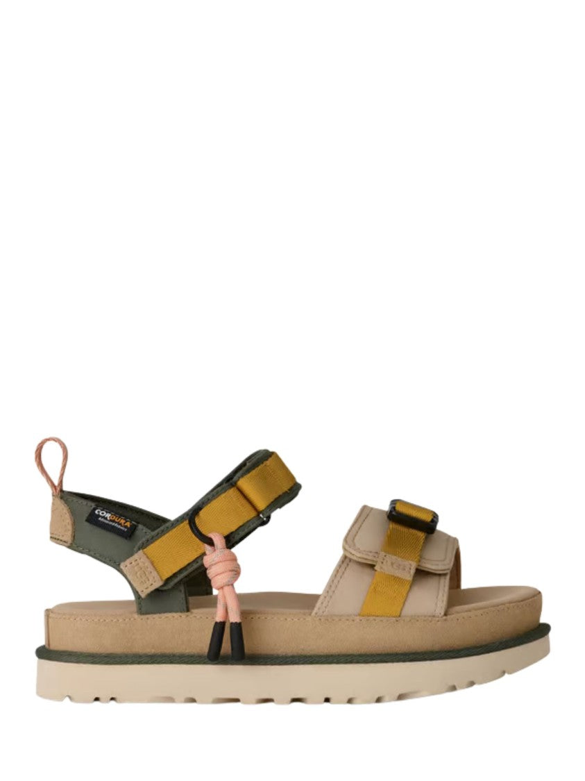 Ugg Multicolor Suede Platform Sandals