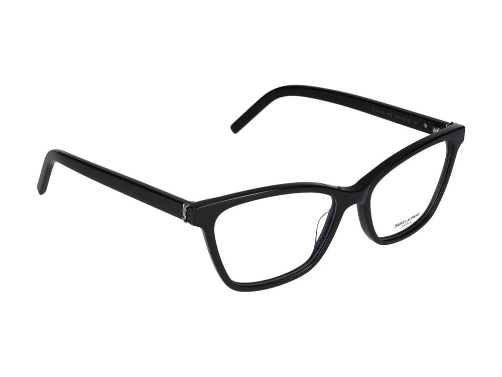 Saint Laurent Eyeglasses Saint Laurent Sl M128 005 Black Black Transparent 56/16/145