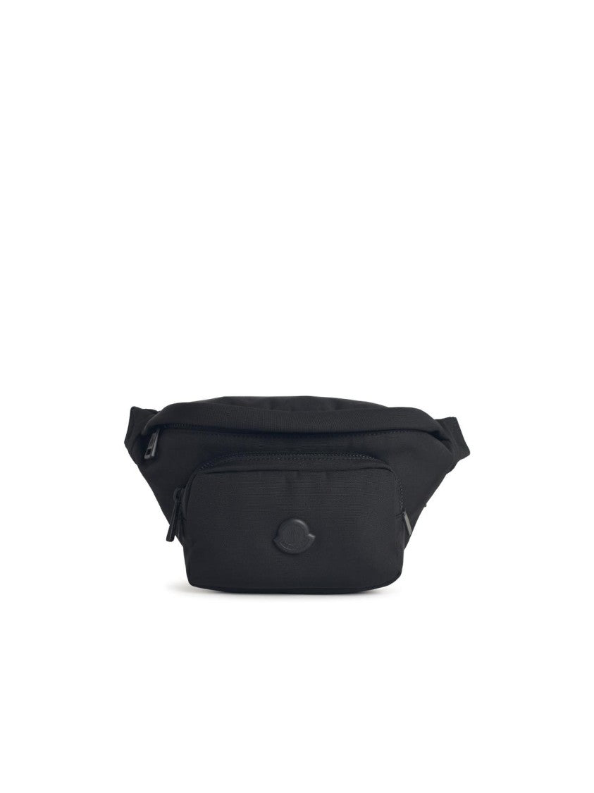 Moncler 'Durance' Black Nylon Fanny Pack
