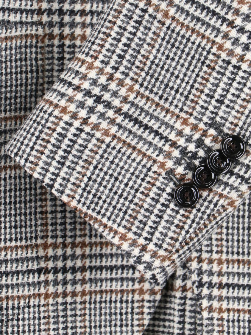 Lardini Single-Breasted Blazer – Grey