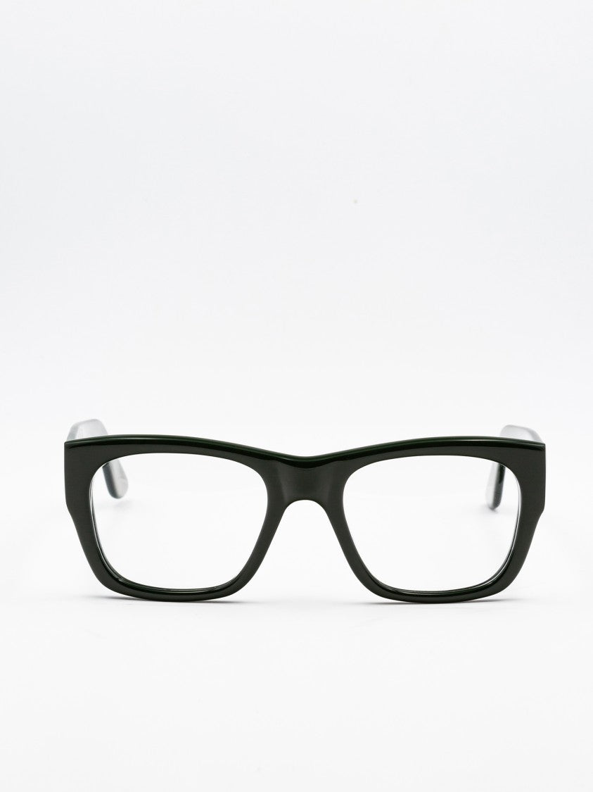 Moli@Limo Black Acetate Optical Frames With Rectangular Design