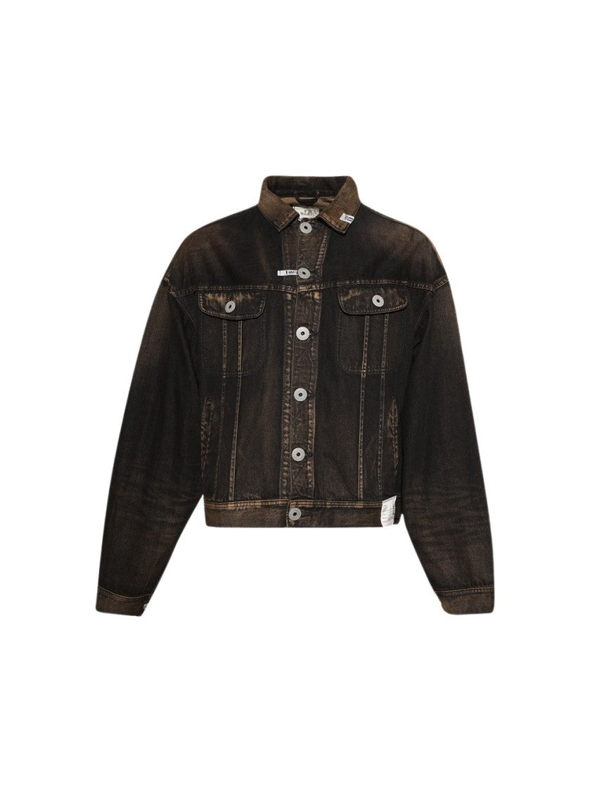 Maison Mihara Yasuhiro Both Fronts Denim Jacket Black