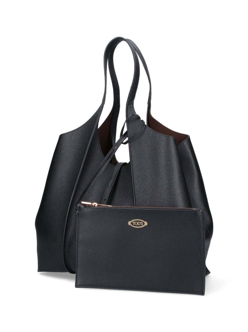 Tod's "T-Timeless" Tote Bag – Black