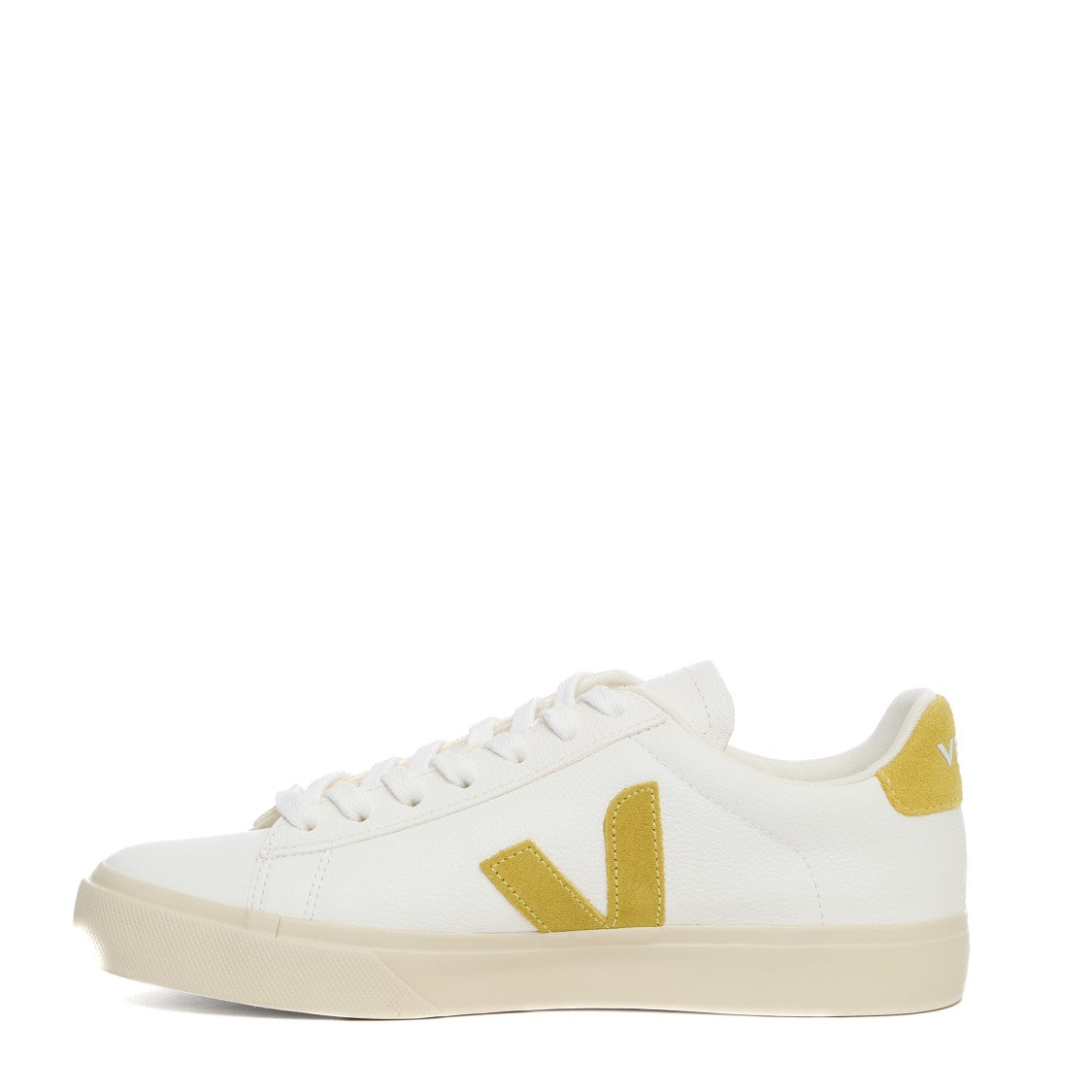 Veja Campo Leather Sneakers With Contrasting Accents