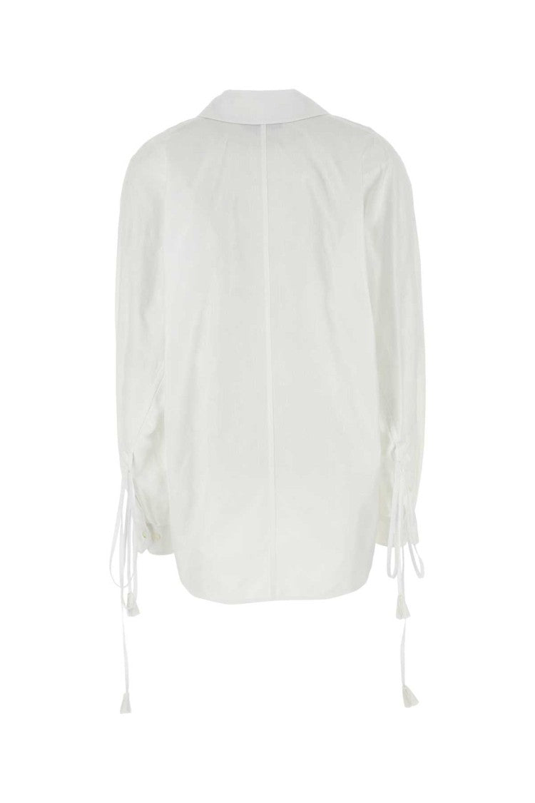 Gucci White Cotton Shirt