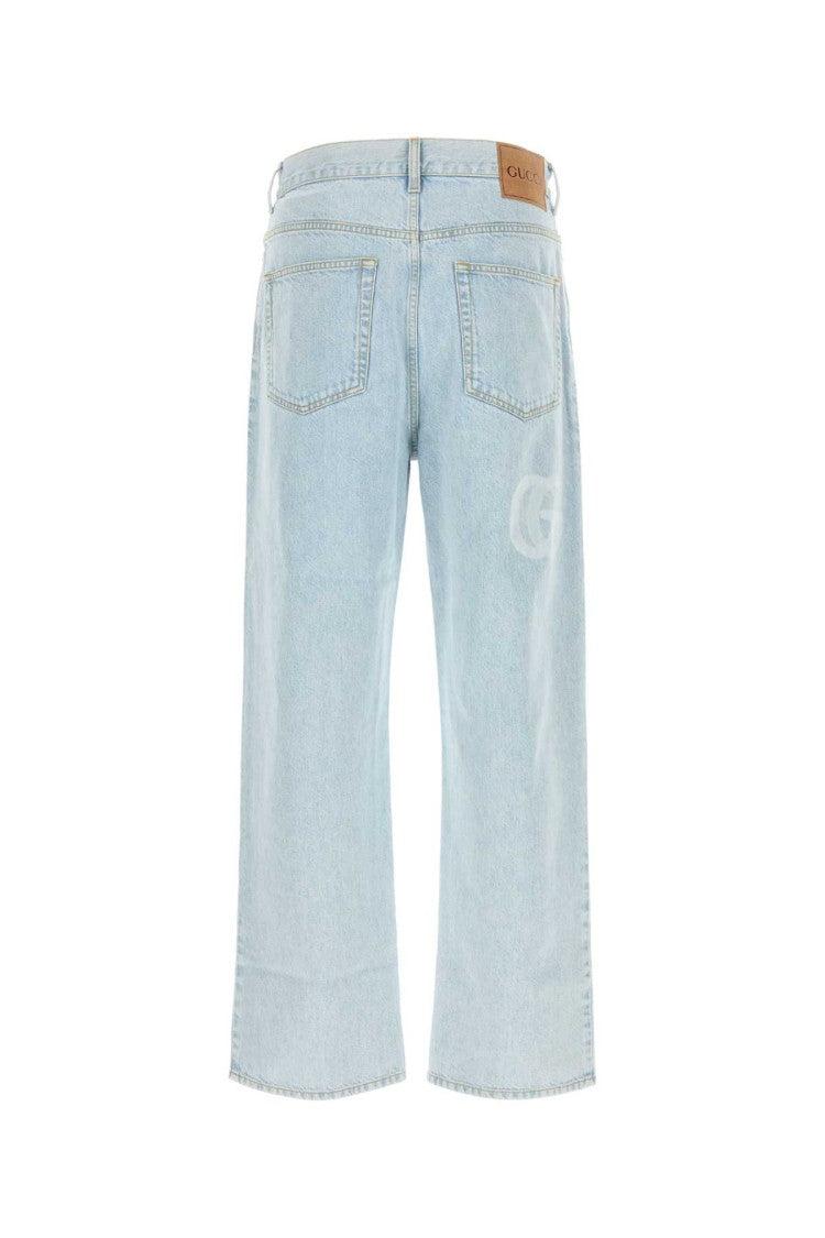 Gucci Light-Blue Denim Jeans