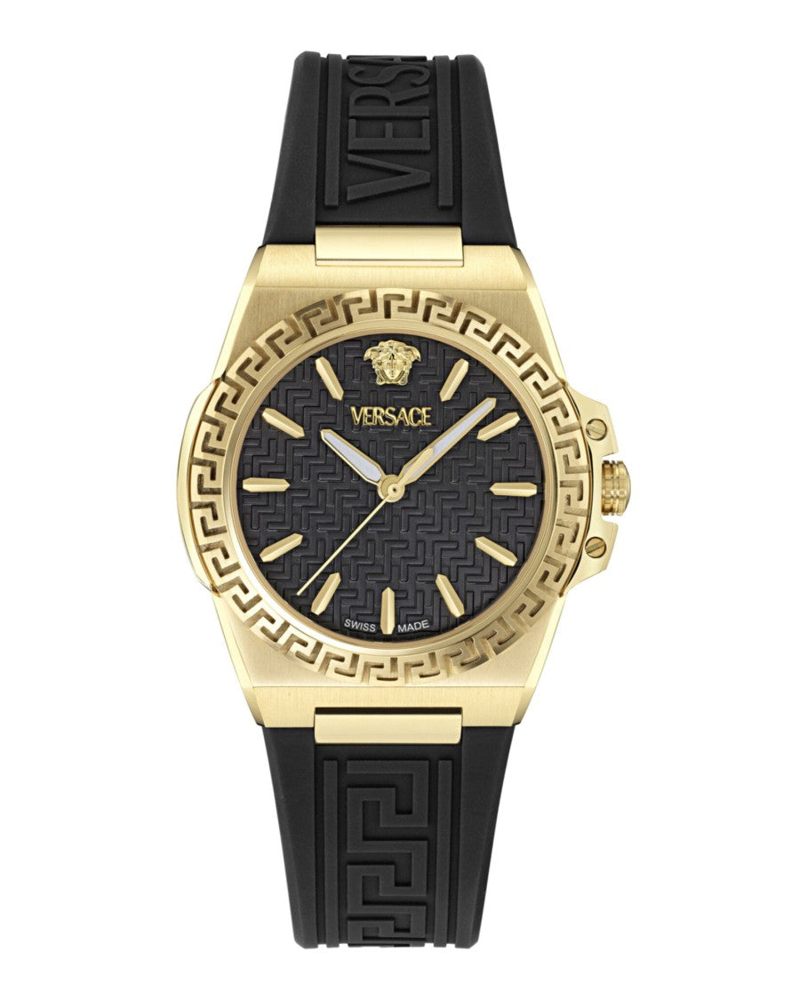 Versace Greca Reaction Silicone Watch