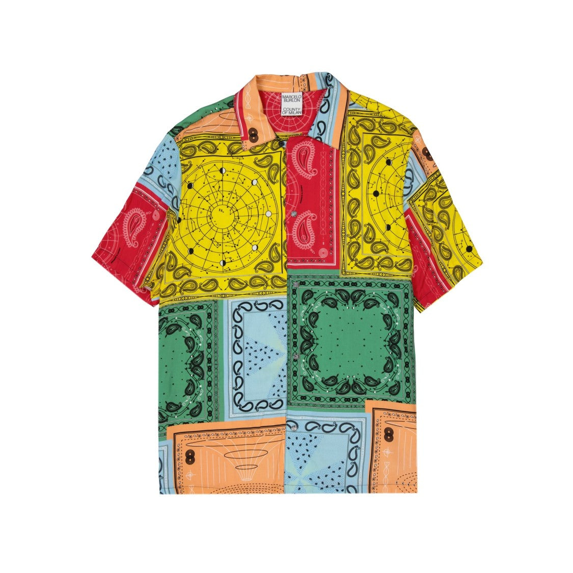Marcelo Burlon Colour-Block Shirt