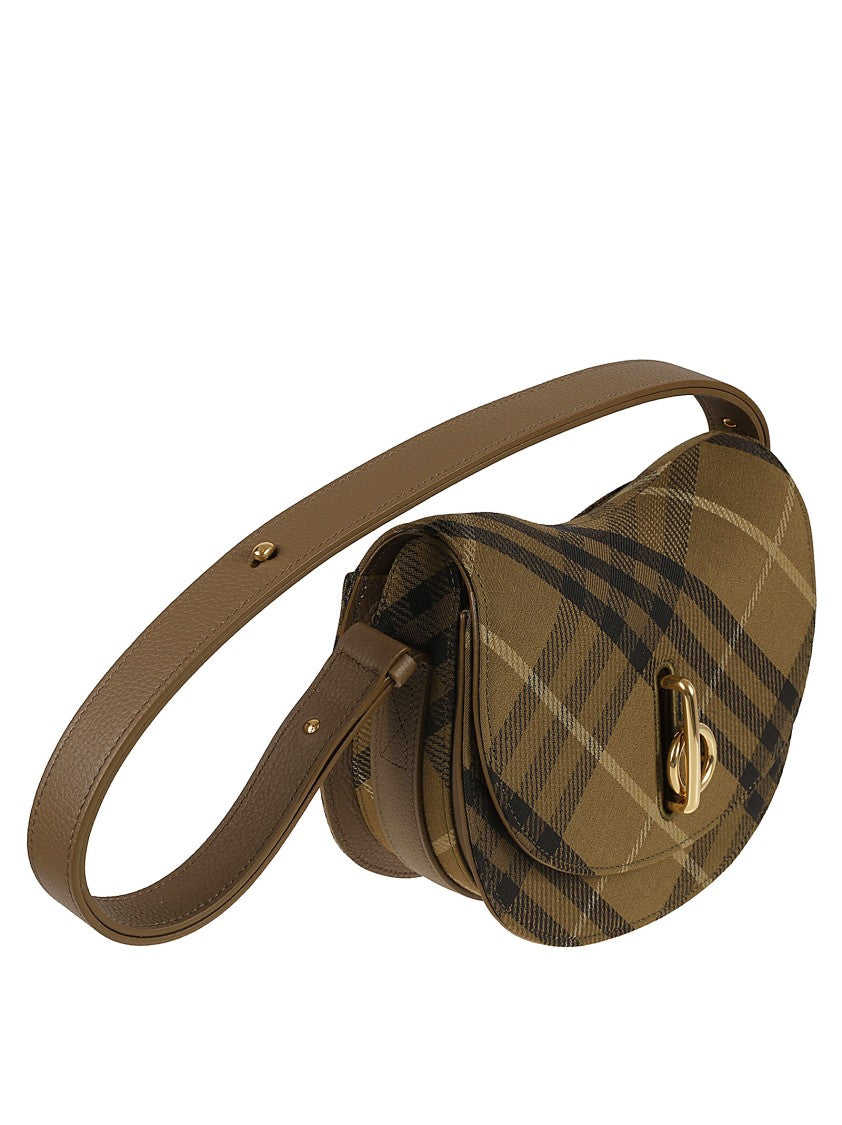 Burberry Curved Check Pattern Bag