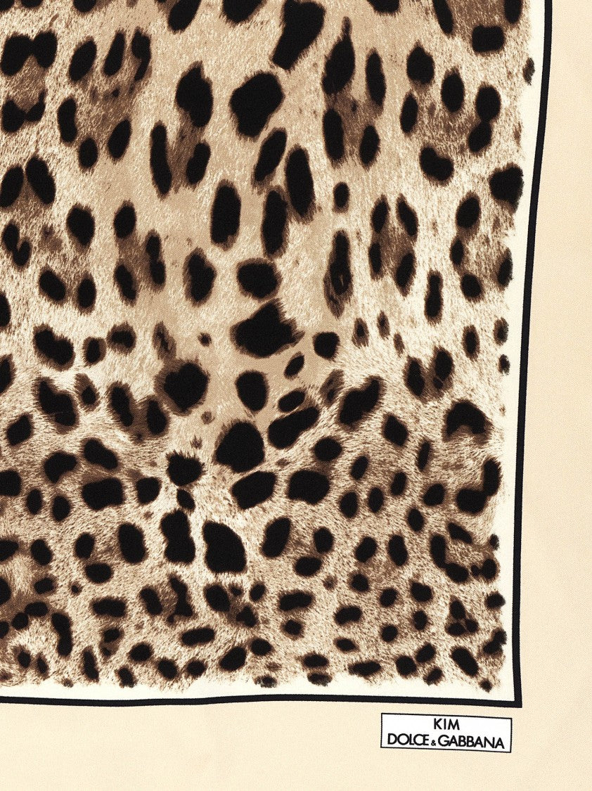 Dolce & Gabbana 'Leopardo' Scarf
