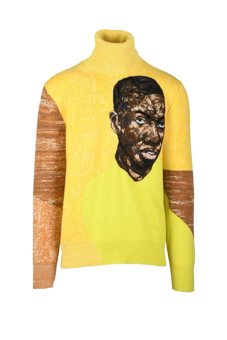 Dior Cashmere Crewneck Sweater - Yellow