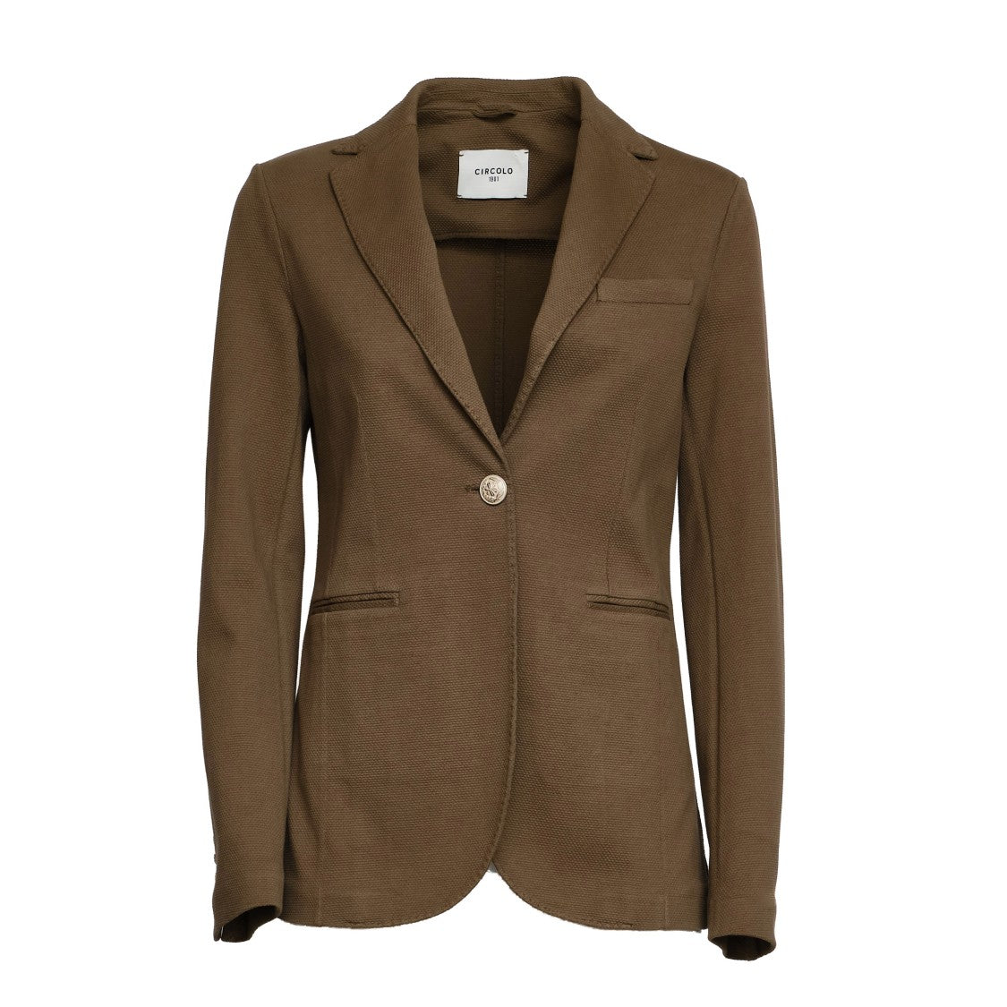 Circolo 1901 Garment Dyed Multi-Pocket Casual Blazer
