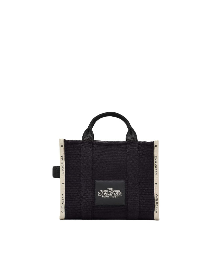 Marc Jacobs The Jacquard Medium Black Tote Bag