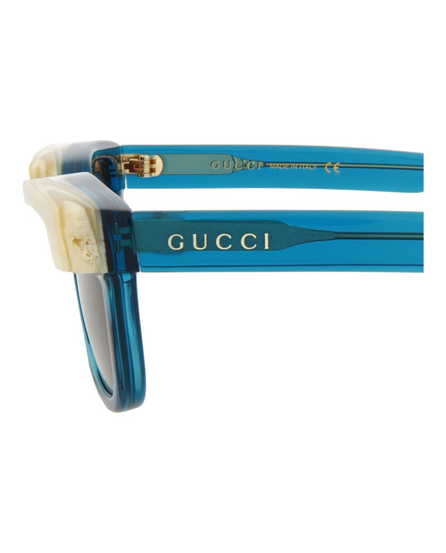 Gucci Square-Frame Acetate Sunglasses