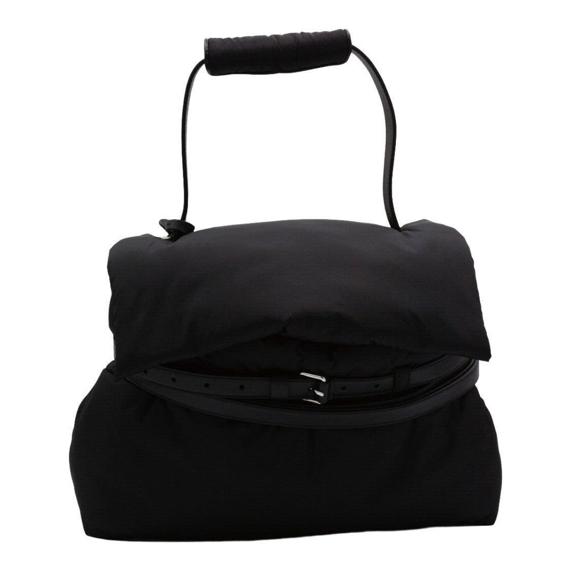 Moschino Padded Handbag With Structured Top Handle