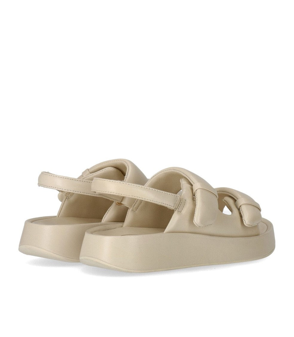 Ash Vinci Talc Platform Sandal