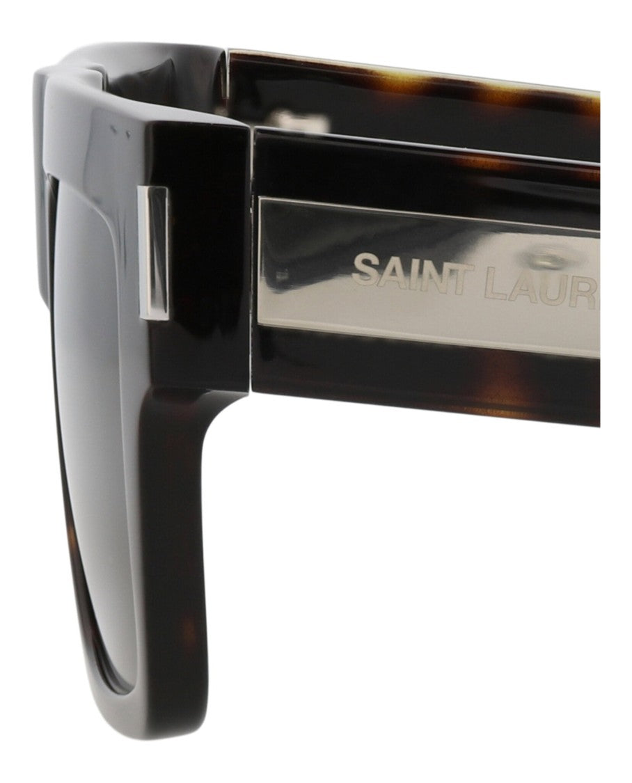 Saint Laurent Square-Frame Recycled Acetate Sunglasses